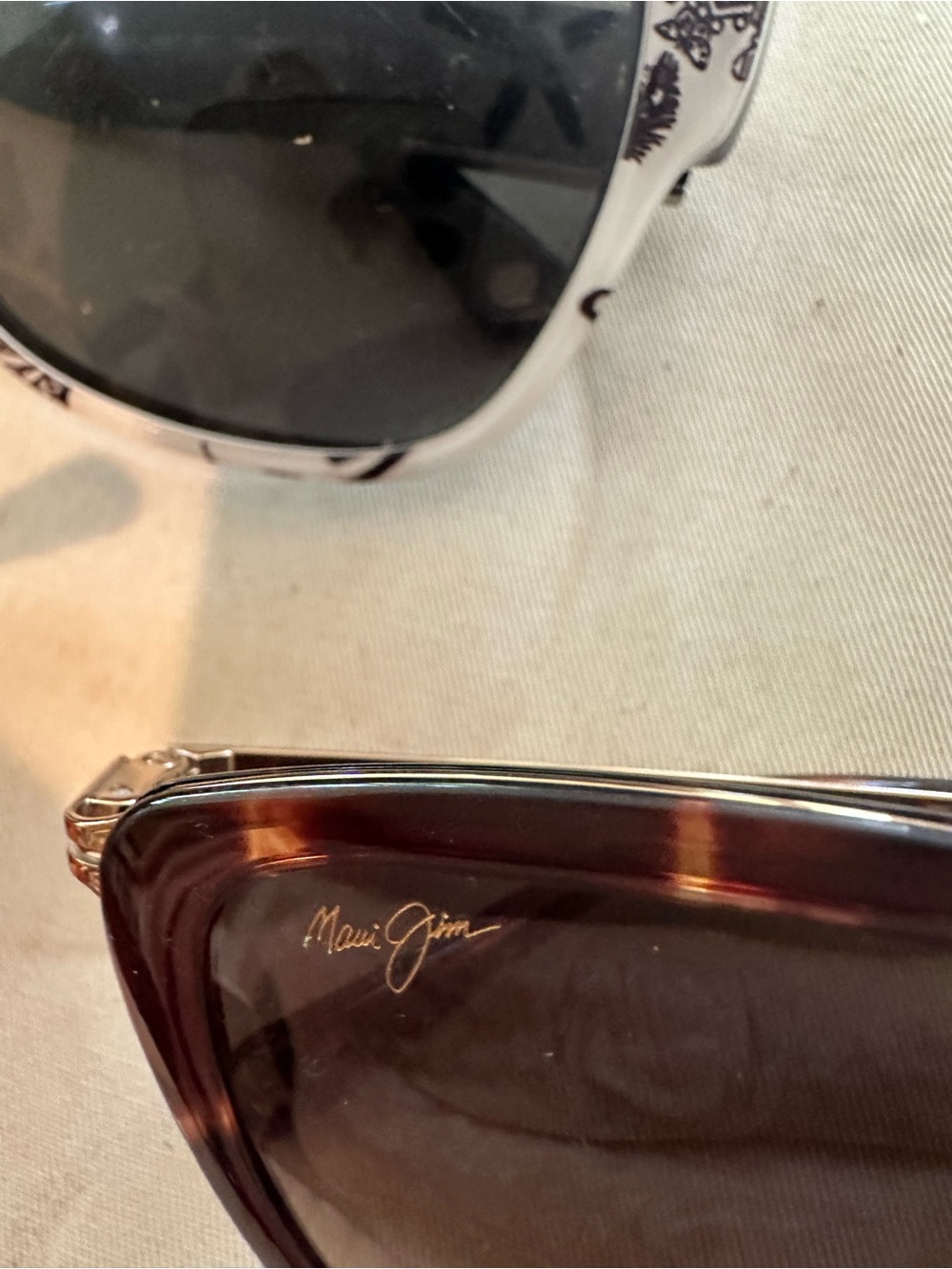 Maui Jim Tortoise Cat-Eye Sunglasses with Brown Lenses - Picture 2 of 2